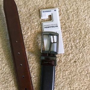Perry Ellis reversible belt